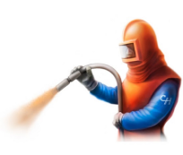 Пескоструйная очистка и полимерная покраска