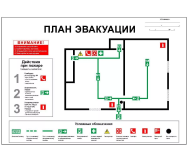 Стенды, плакаты, планы эвакуации, схемы строповки